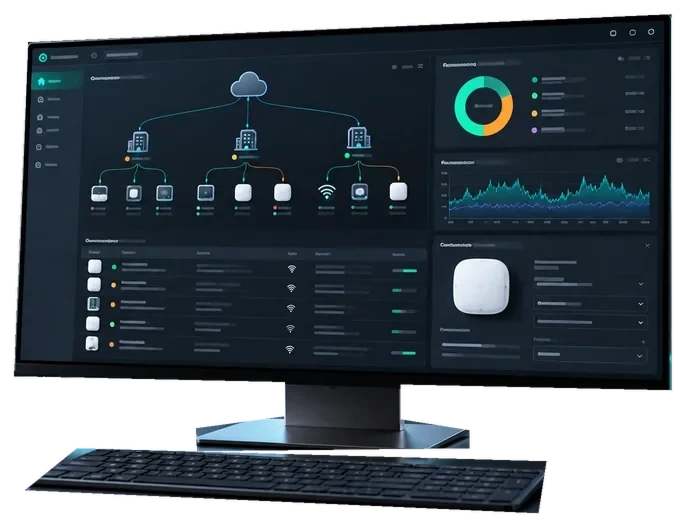 HPE Aruba Networking Central product visual