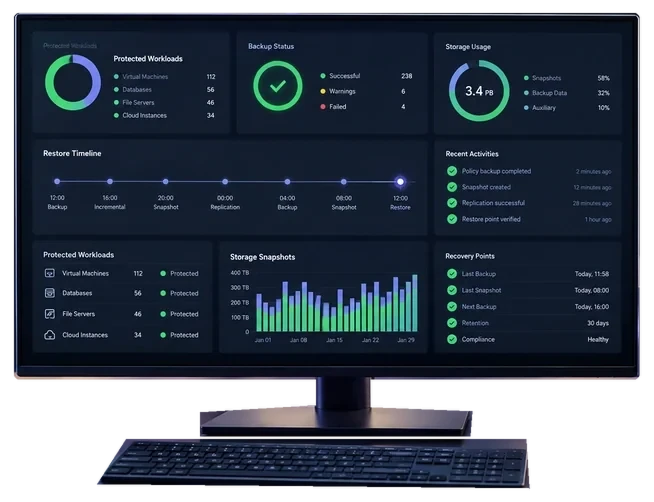 NetBackup product visual