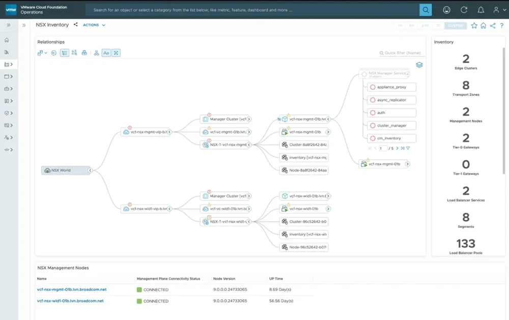 VMware NSX product visual